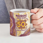 Brisbane Broncos NAIDOC Week 2026 Ceramic Mug First Nations of Australia Aboriginal Mascot Rugby