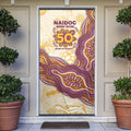 Brisbane Broncos NAIDOC Week 2026 Door Cover First Nations of Australia Aboriginal Mascot Rugby