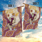 Brisbane Broncos NAIDOC Week 2026 Garden Flag First Nations of Australia Aboriginal Mascot Rugby