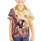Brisbane Broncos NAIDOC Week 2026 Hawaiian Shirt First Nations of Australia Aboriginal Mascot Rugby