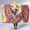 Brisbane Broncos NAIDOC Week 2026 Hooded Blanket First Nations of Australia Aboriginal Mascot Rugby