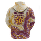 Brisbane Broncos NAIDOC Week 2026 Hoodie First Nations of Australia Aboriginal Mascot Rugby