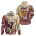 Brisbane Broncos NAIDOC Week 2026 Hoodie First Nations of Australia Aboriginal Mascot Rugby