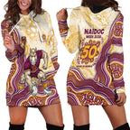 Brisbane Broncos NAIDOC Week 2026 Hoodie Dress First Nations of Australia Aboriginal Mascot Rugby