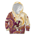 Brisbane Broncos NAIDOC Week 2026 Kid Hoodie First Nations of Australia Aboriginal Mascot Rugby