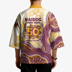 Brisbane Broncos NAIDOC Week 2026 Kimono First Nations of Australia Aboriginal Mascot Rugby