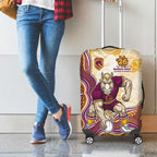 Brisbane Broncos NAIDOC Week 2026 Luggage Cover First Nations of Australia Aboriginal Mascot Rugby