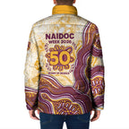 Brisbane Broncos NAIDOC Week 2026 Padded Jacket First Nations of Australia Aboriginal Mascot Rugby
