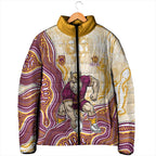 Brisbane Broncos NAIDOC Week 2026 Padded Jacket First Nations of Australia Aboriginal Mascot Rugby