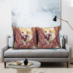 Brisbane Broncos NAIDOC Week 2026 Pillow Cover First Nations of Australia Aboriginal Mascot Rugby
