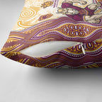 Brisbane Broncos NAIDOC Week 2026 Pillow Cover First Nations of Australia Aboriginal Mascot Rugby