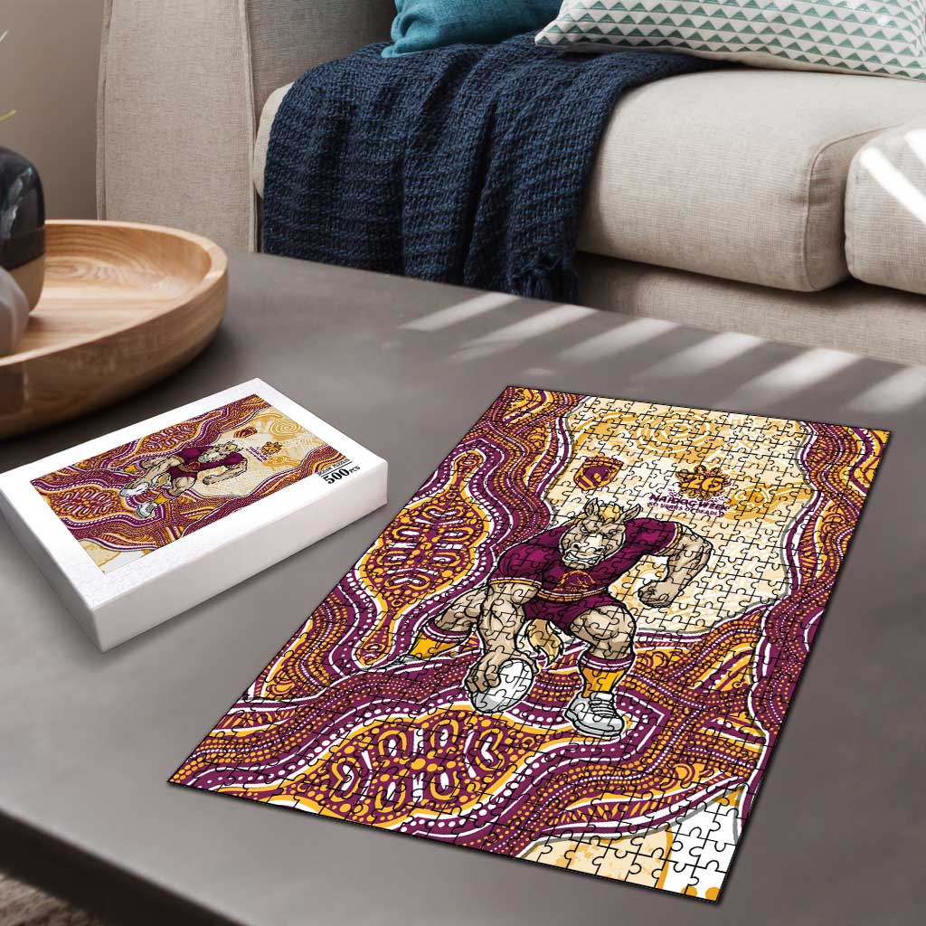 Brisbane Broncos NAIDOC Week 2026 Puzzle First Nations of Australia Aboriginal Mascot Rugby