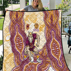 Brisbane Broncos NAIDOC Week 2026 Quilt First Nations of Australia Aboriginal Mascot Rugby