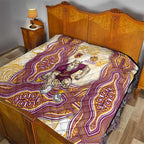 Brisbane Broncos NAIDOC Week 2026 Quilt First Nations of Australia Aboriginal Mascot Rugby