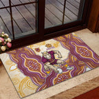 Brisbane Broncos NAIDOC Week 2026 Rubber Doormat First Nations of Australia Aboriginal Mascot Rugby