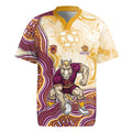 Brisbane Broncos NAIDOC Week 2026 Rugby Jersey First Nations of Australia Aboriginal Mascot Rugby