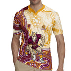 Brisbane Broncos NAIDOC Week 2026 Rugby Jersey First Nations of Australia Aboriginal Mascot Rugby