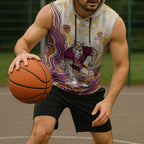 Brisbane Broncos NAIDOC Week 2026 Sleeveless Hoodie First Nations of Australia Aboriginal Mascot Rugby