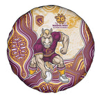 Brisbane Broncos NAIDOC Week 2026 Spare Tire Cover First Nations of Australia Aboriginal Mascot Rugby
