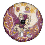 Brisbane Broncos NAIDOC Week 2026 Spare Tire Cover First Nations of Australia Aboriginal Mascot Rugby