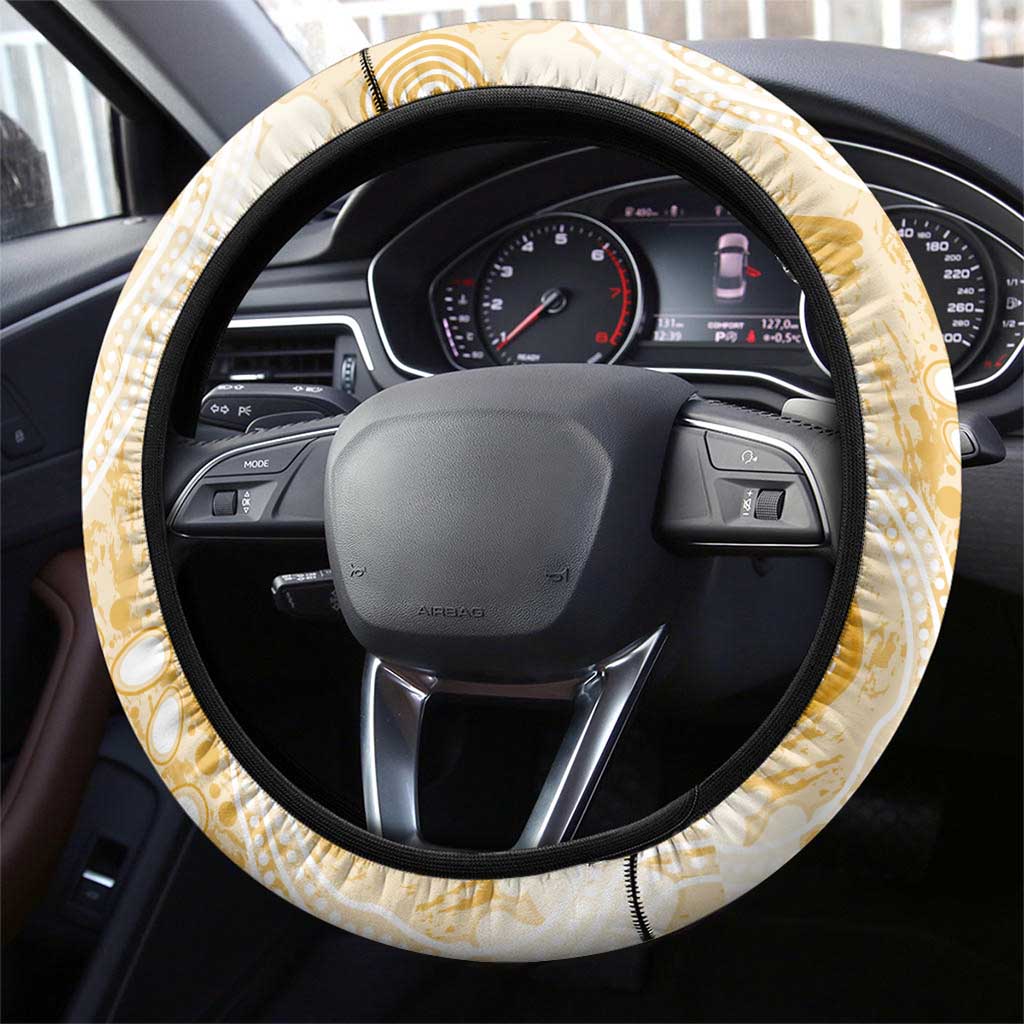 Brisbane Broncos NAIDOC Week 2026 Steering Wheel Cover First Nations of Australia Aboriginal Mascot Rugby