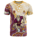 Brisbane Broncos NAIDOC Week 2026 T Shirt First Nations of Australia Aboriginal Mascot Rugby