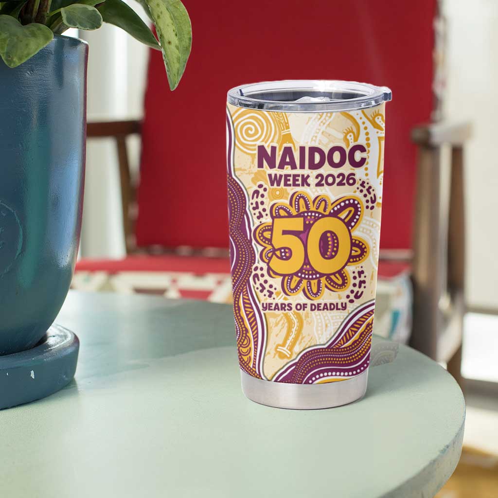 Brisbane Broncos NAIDOC Week 2026 Tumbler Cup First Nations of Australia Aboriginal Mascot Rugby