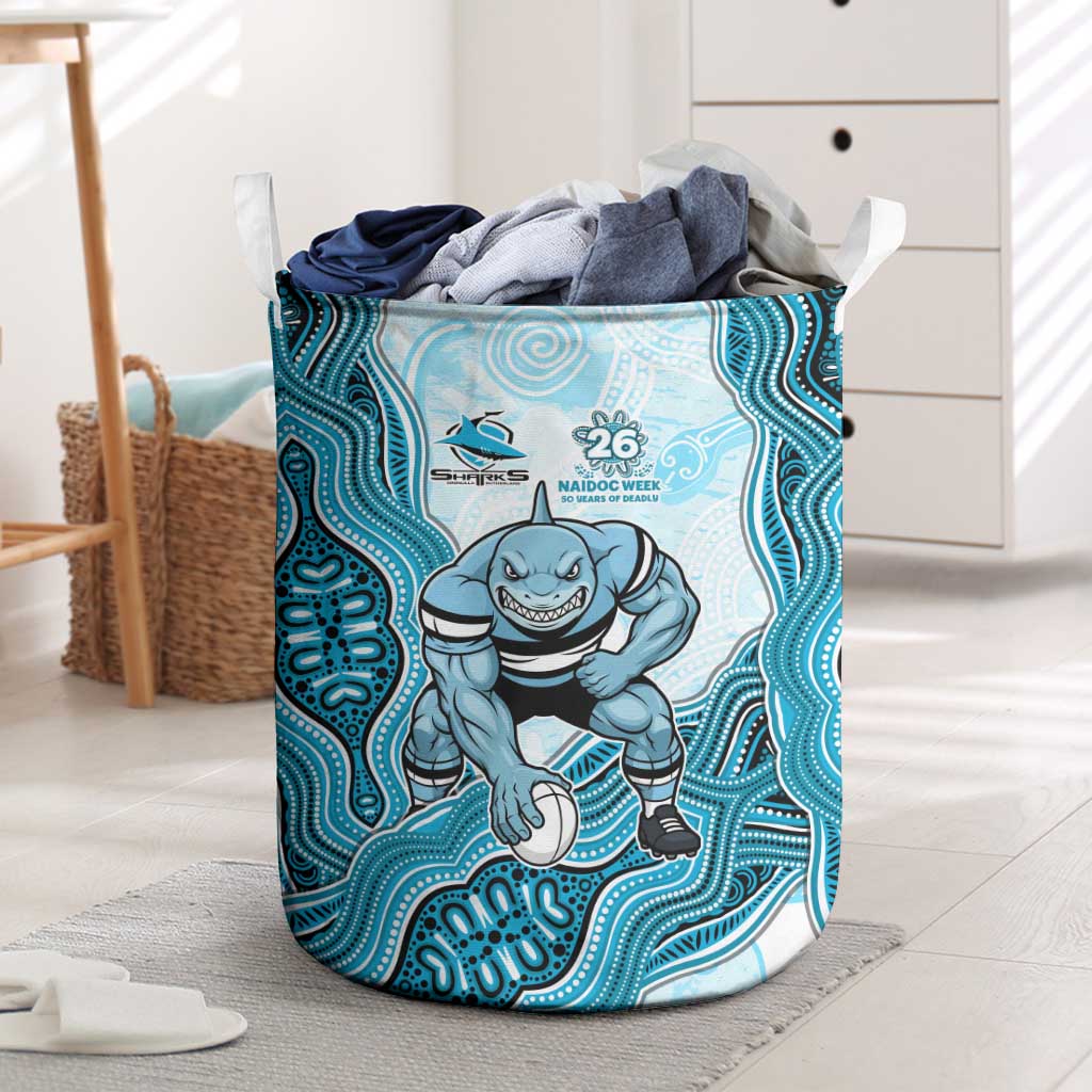 Cronulla Sharks NAIDOC Week 2026 Laundry Basket First Nations of Australia Aboriginal Mascot Rugby