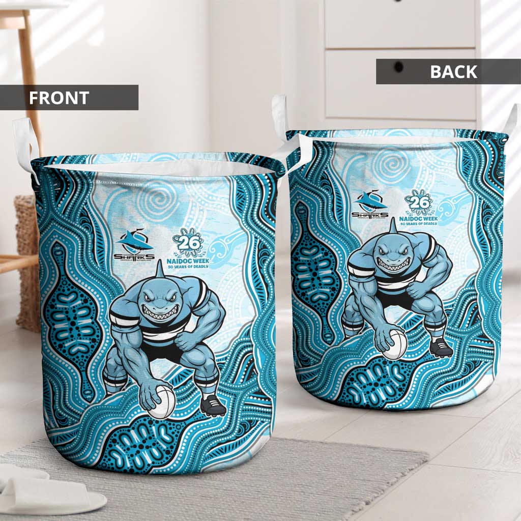Cronulla Sharks NAIDOC Week 2026 Laundry Basket First Nations of Australia Aboriginal Mascot Rugby