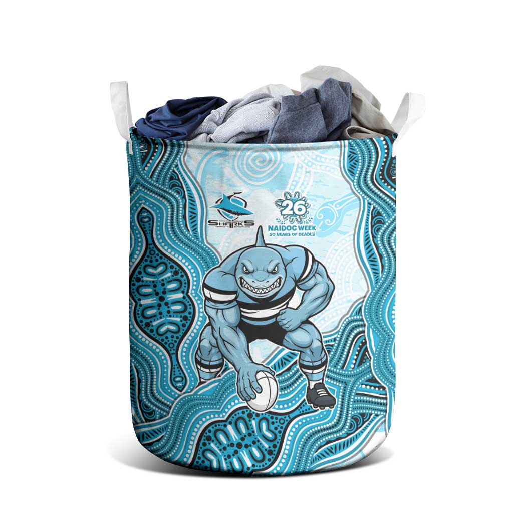 Cronulla Sharks NAIDOC Week 2026 Laundry Basket First Nations of Australia Aboriginal Mascot Rugby
