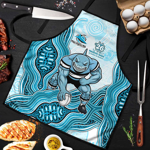 Cronulla Sharks NAIDOC Week 2026 Apron First Nations of Australia Aboriginal Mascot Rugby