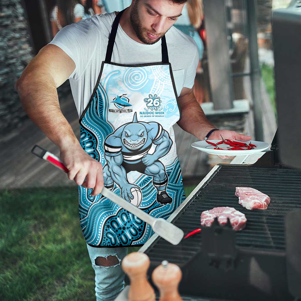 Cronulla Sharks NAIDOC Week 2026 Apron First Nations of Australia Aboriginal Mascot Rugby