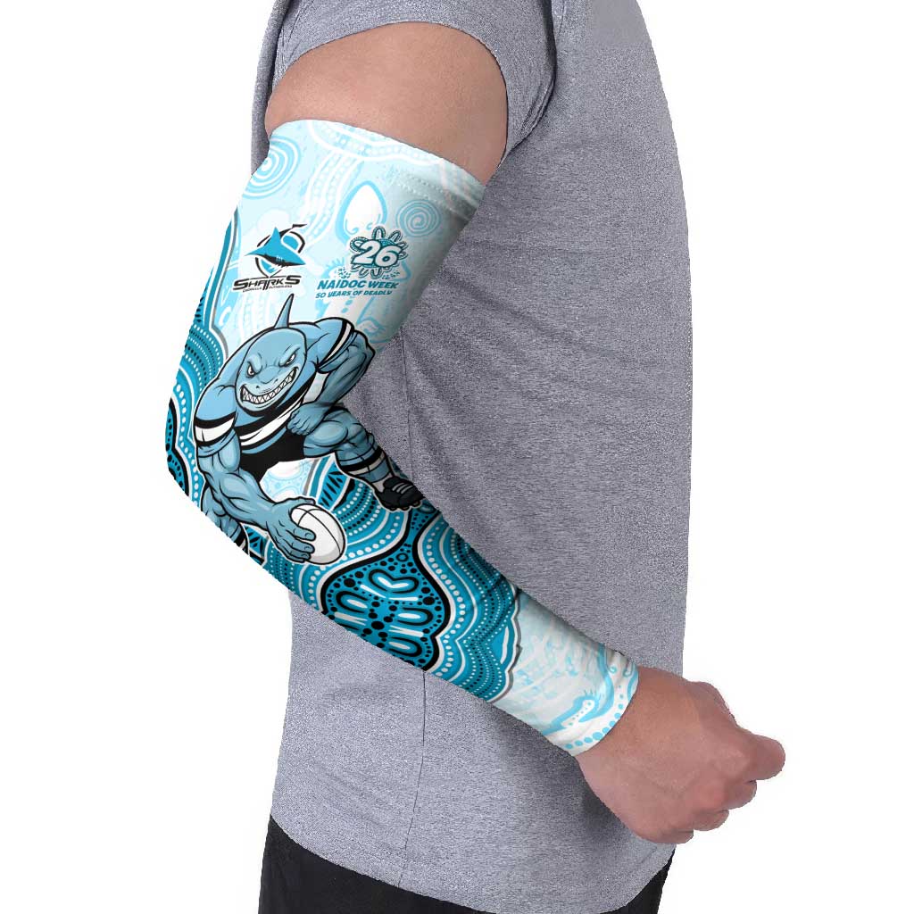 Cronulla Sharks NAIDOC Week 2026 Arm Sleeves First Nations of Australia Aboriginal Mascot Rugby