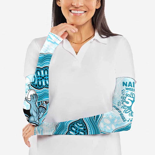 Cronulla Sharks NAIDOC Week 2026 Arm Sleeves First Nations of Australia Aboriginal Mascot Rugby