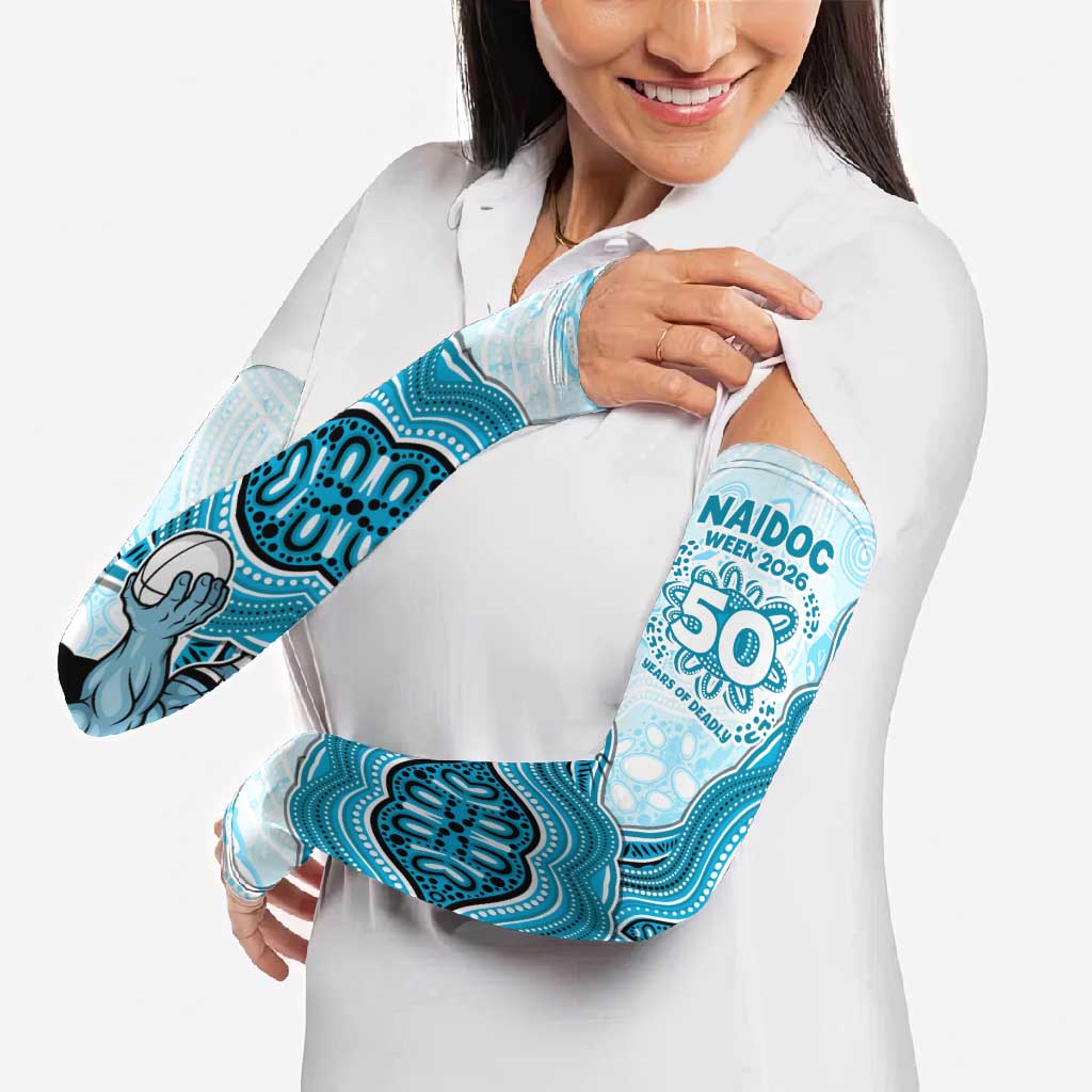 Cronulla Sharks NAIDOC Week 2026 Arm Sleeves First Nations of Australia Aboriginal Mascot Rugby