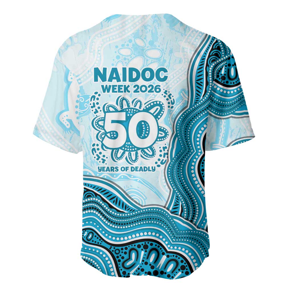 Cronulla Sharks NAIDOC Week 2026 Baseball Jersey First Nations of Australia Aboriginal Mascot Rugby