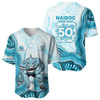 Cronulla Sharks NAIDOC Week 2026 Baseball Jersey First Nations of Australia Aboriginal Mascot Rugby