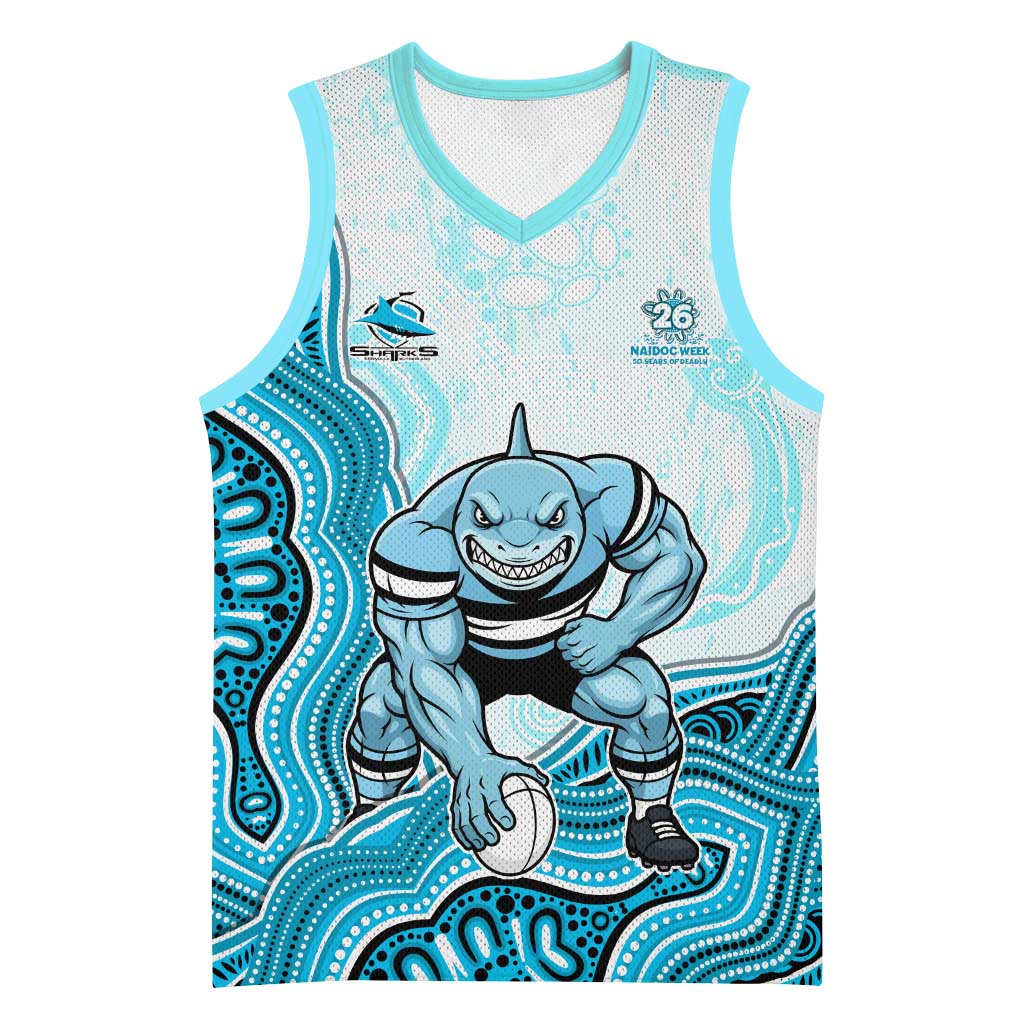 Cronulla Sharks NAIDOC Week 2026 Basketball Jersey First Nations of Australia Aboriginal Mascot Rugby