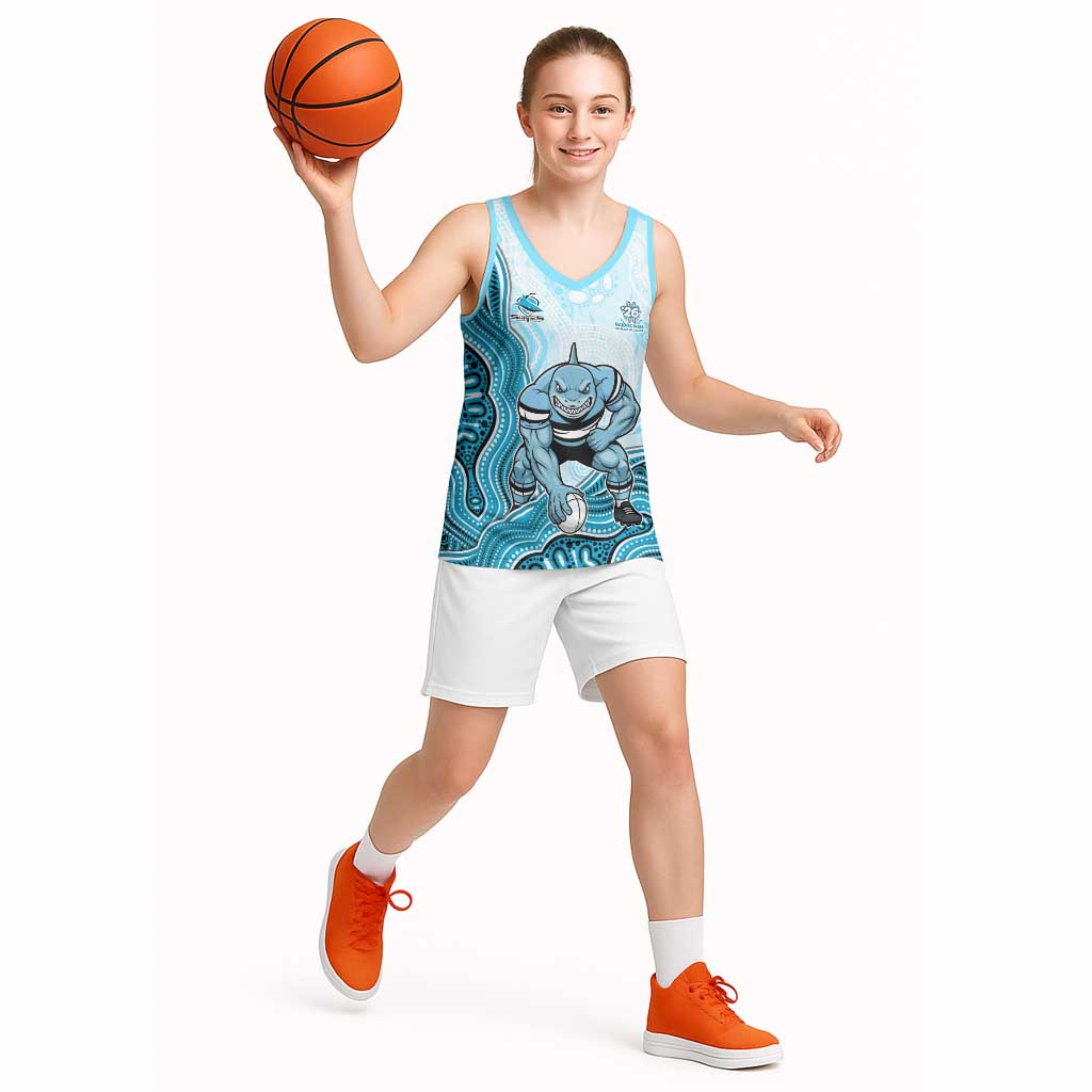 Cronulla Sharks NAIDOC Week 2026 Basketball Jersey First Nations of Australia Aboriginal Mascot Rugby