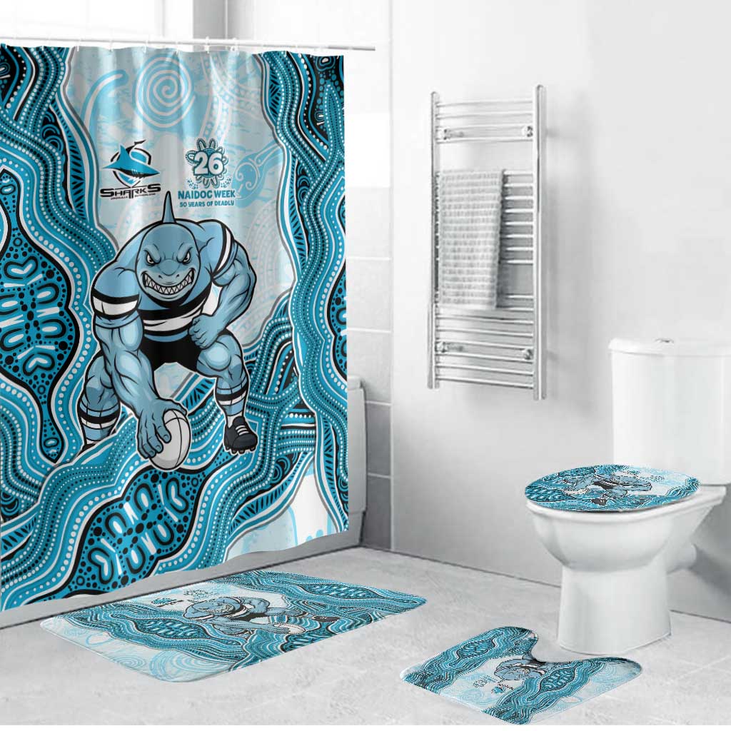 Cronulla Sharks NAIDOC Week 2026 Bathroom Set First Nations of Australia Aboriginal Mascot Rugby