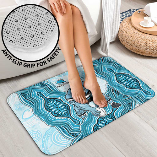 Cronulla Sharks NAIDOC Week 2026 Bathroom Set First Nations of Australia Aboriginal Mascot Rugby