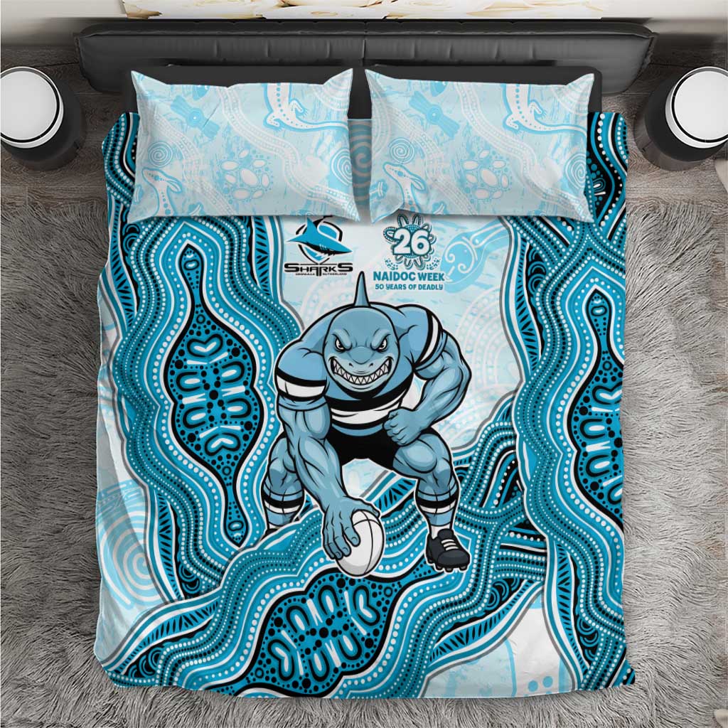 Cronulla Sharks NAIDOC Week 2026 Bedding Set First Nations of Australia Aboriginal Mascot Rugby