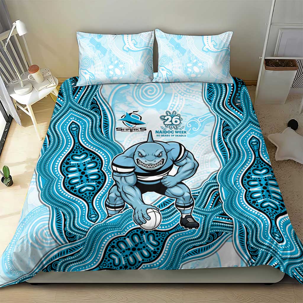 Cronulla Sharks NAIDOC Week 2026 Bedding Set First Nations of Australia Aboriginal Mascot Rugby
