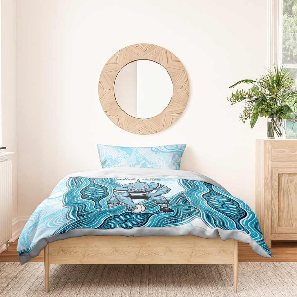 Cronulla Sharks NAIDOC Week 2026 Bedding Set First Nations of Australia Aboriginal Mascot Rugby