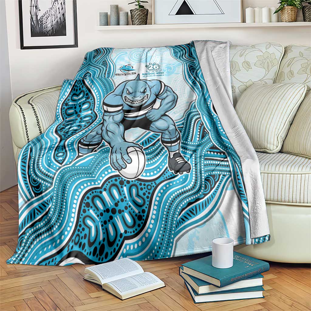 Cronulla Sharks NAIDOC Week 2026 Blanket First Nations of Australia Aboriginal Mascot Rugby