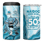Cronulla Sharks NAIDOC Week 2026 4 in 1 Can Cooler Tumbler First Nations of Australia Aboriginal Mascot Rugby