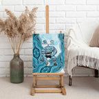 Cronulla Sharks NAIDOC Week 2026 Canvas Wall Art First Nations of Australia Aboriginal Mascot Rugby