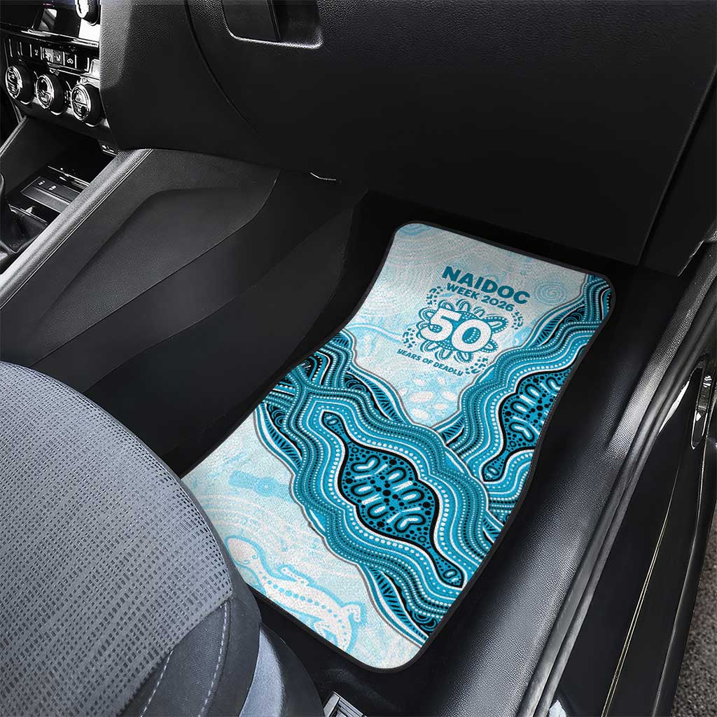 Cronulla Sharks NAIDOC Week 2026 Car Mats First Nations of Australia Aboriginal Mascot Rugby