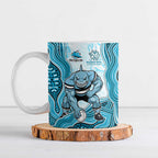 Cronulla Sharks NAIDOC Week 2026 Ceramic Mug First Nations of Australia Aboriginal Mascot Rugby