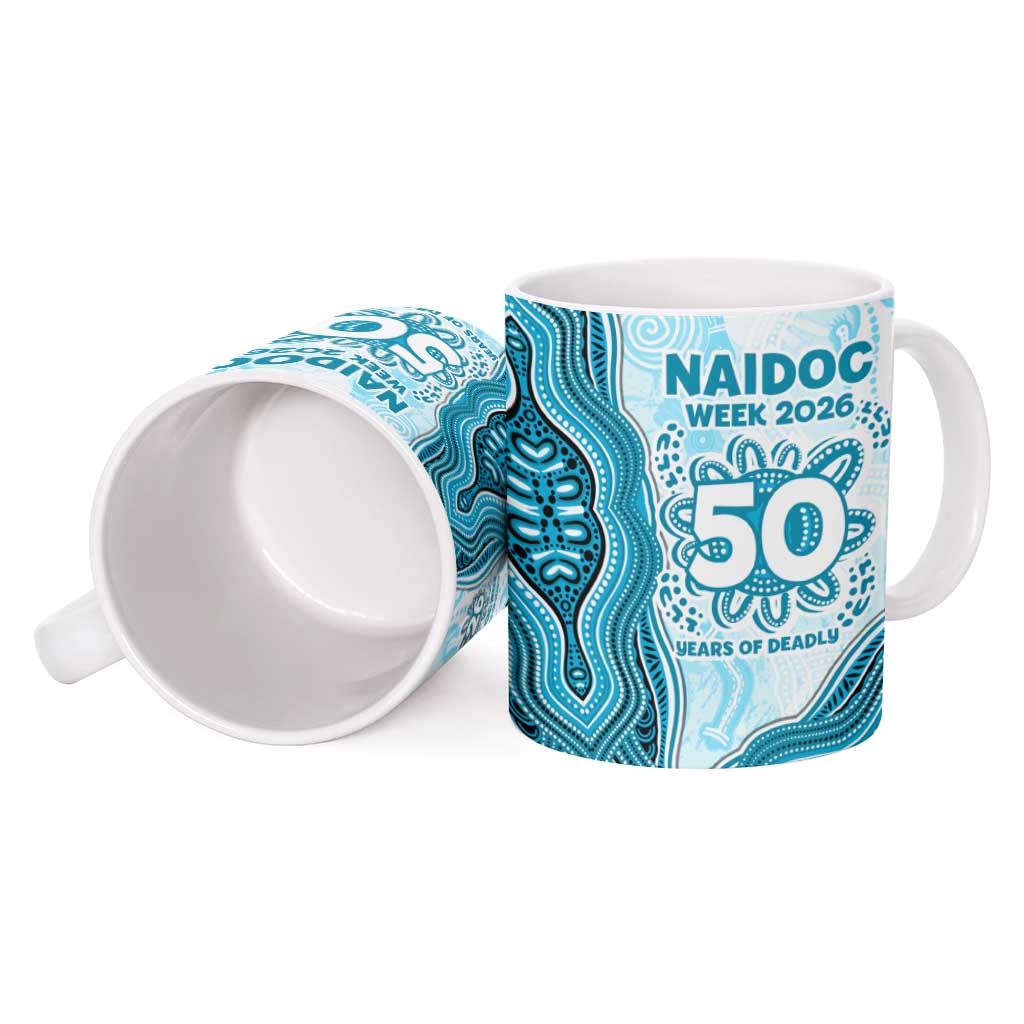 Cronulla Sharks NAIDOC Week 2026 Ceramic Mug First Nations of Australia Aboriginal Mascot Rugby